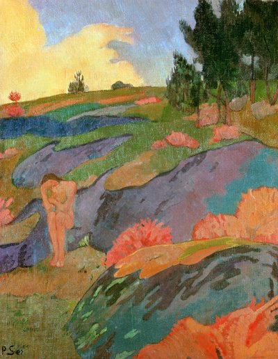 Breton Eve or, Melancholy, c.1890 by Paul Sérusier